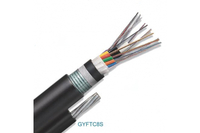 GYFTC8S - Figure-8 stranded loose tube cable with steel Cable