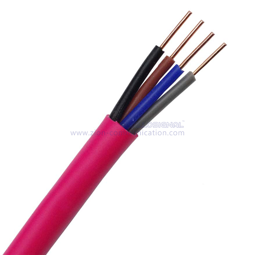 КПС нг(А)-FRHF Unshielded 4 Cores Fire Alarm Cable