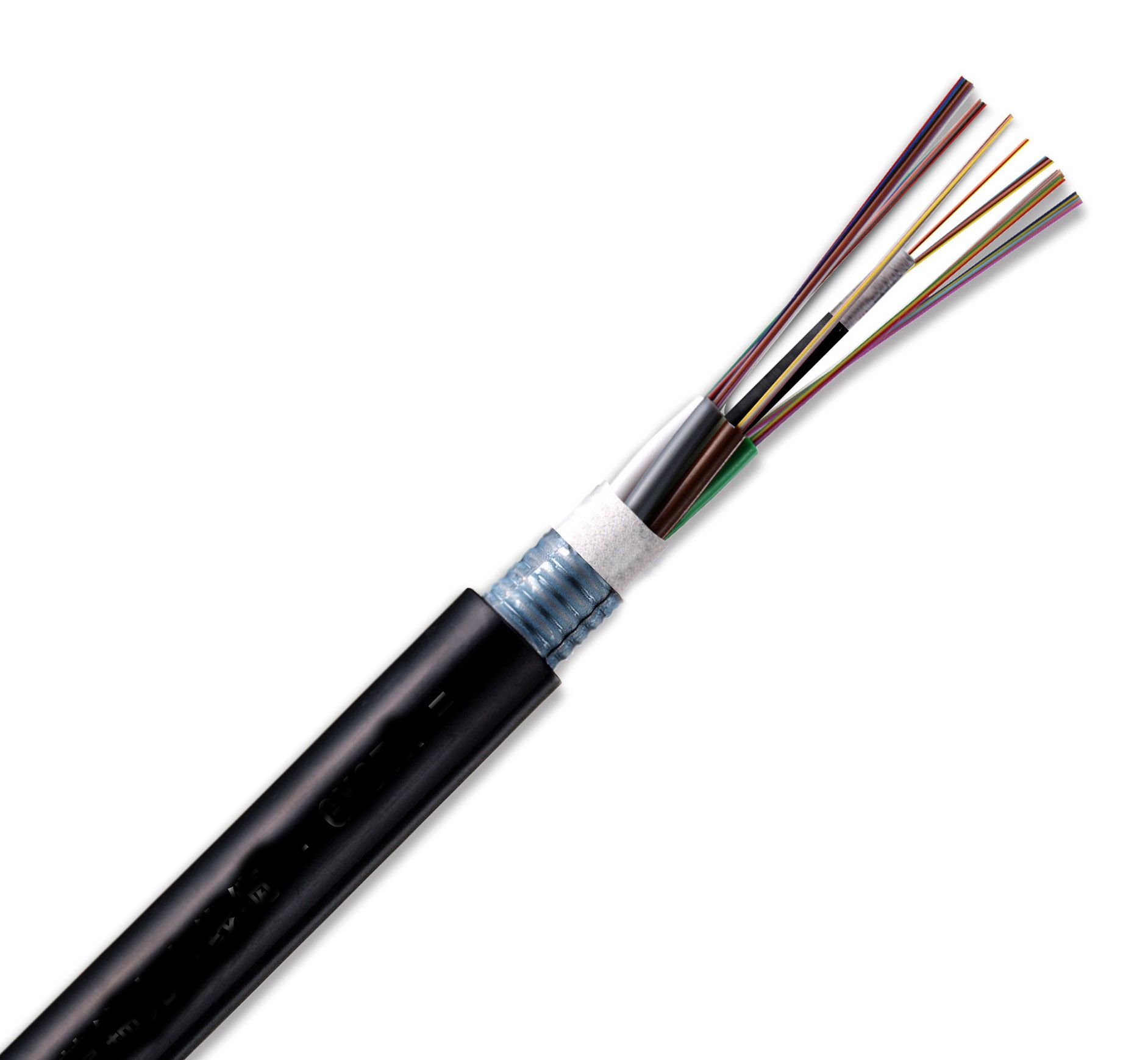 GYTA53 - Layer-stranded Reinforced Armored and Double Sheathed Optical Cable 