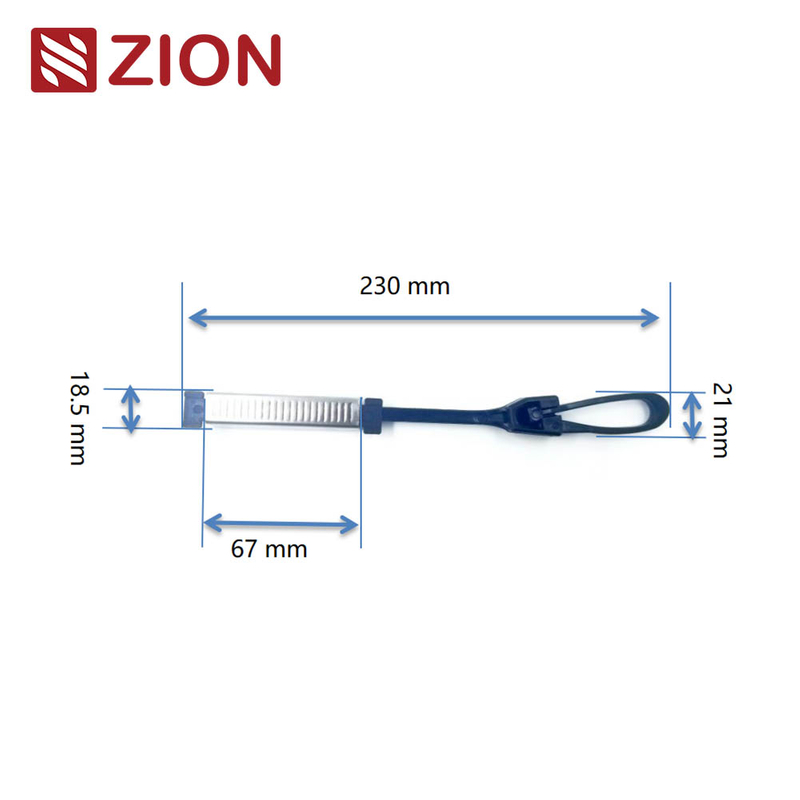 FTTH combination flat cable drop clamp FTTH combination clamp ZCSPC-01
