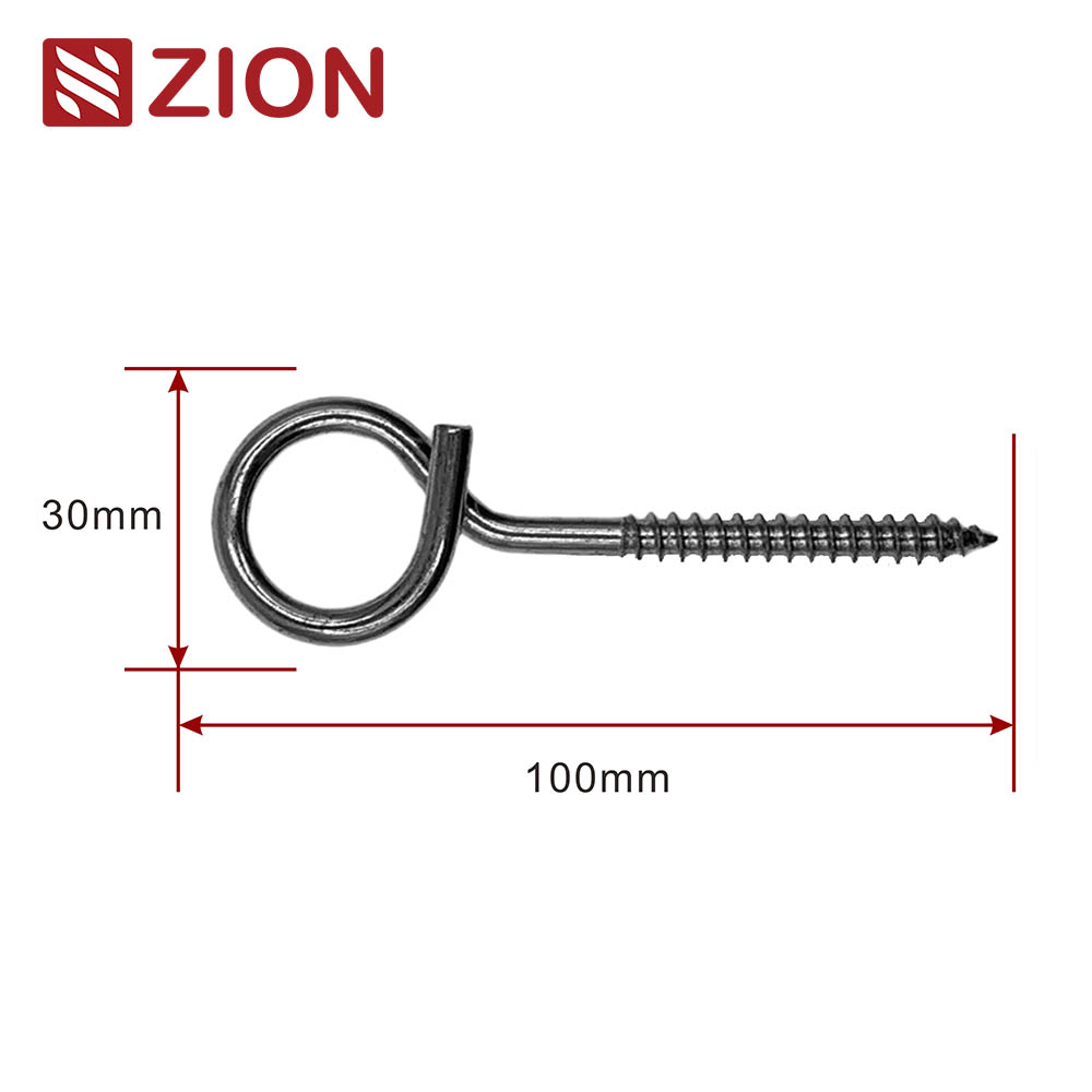 FTTH HOOK Galvanized Anchor Drive Wire Carbon Steel P House Hook ZCHK-02
