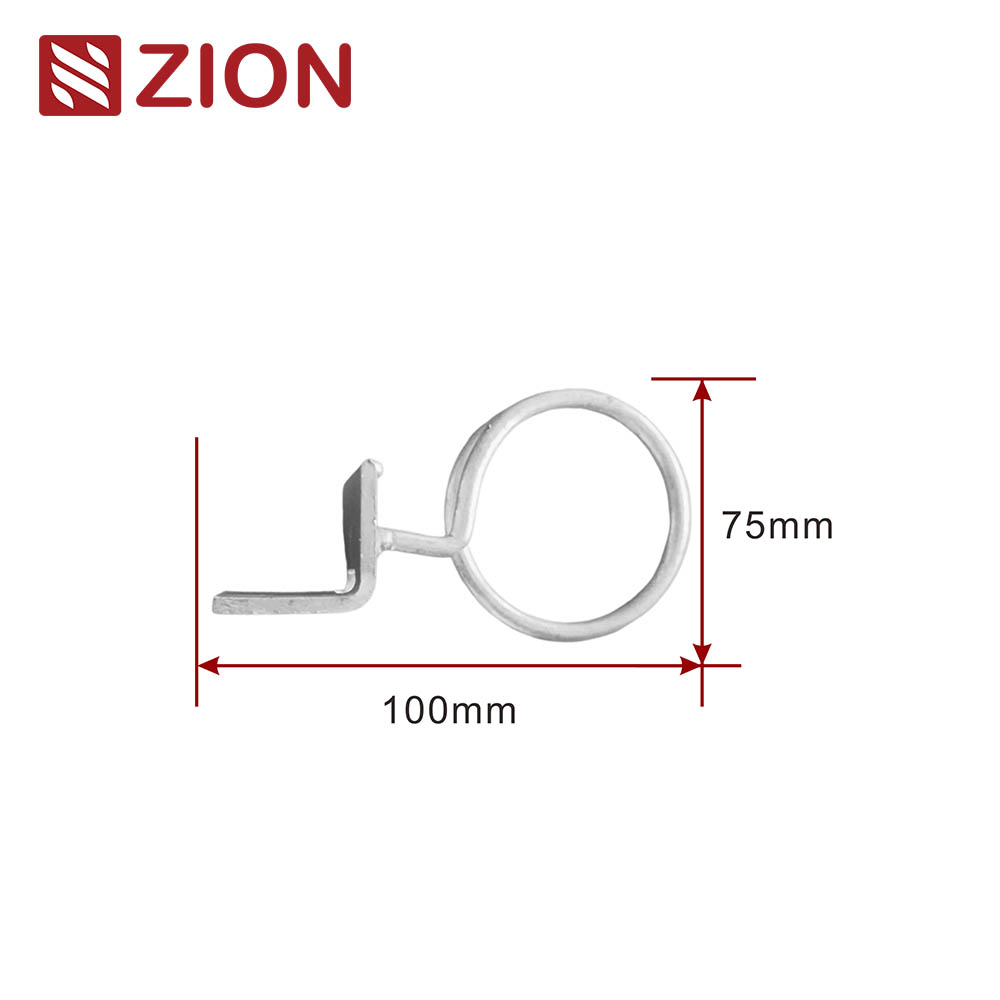 Hoop Retractor/Pole Brackets Cable fittings bridle ring cable hook clamp hot dip galvanized steel ZCGSC-08