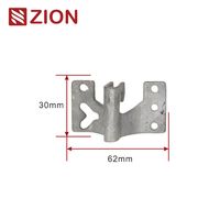Hoop Retractor/Pole Brackets FTTH Drop Optical Cable Galvanized Suspension Hook ZCGSC-02