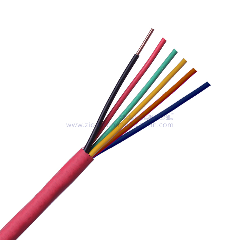 22AWG 6/C SOL FPL-CL2 Fire Alarm Cables