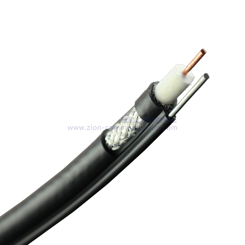 RG1190 PVC Messenger Coaxial Cable