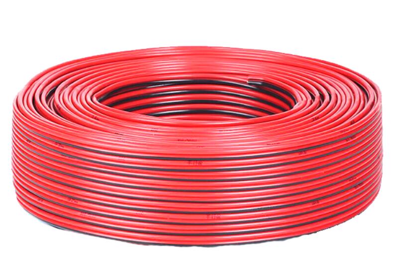 loud speaker cable black&red pvc 3