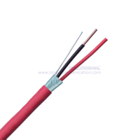 NO.7110149 12AWG 2C SOL Shielded FPLP-CL2P Fire Alarm Cables