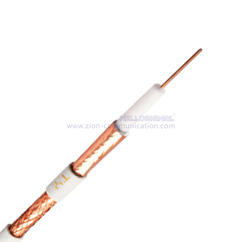 CT100 FPE PVC 75 Ohm CATV coaxial Cable 