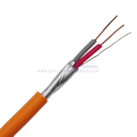 NO.7110563 КПСЭ нг(А)-FRFH 2×0.75mm² shielded Fire Alarm Cable 