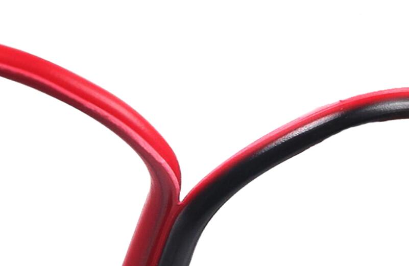 loud speaker cable black&red pvc 5