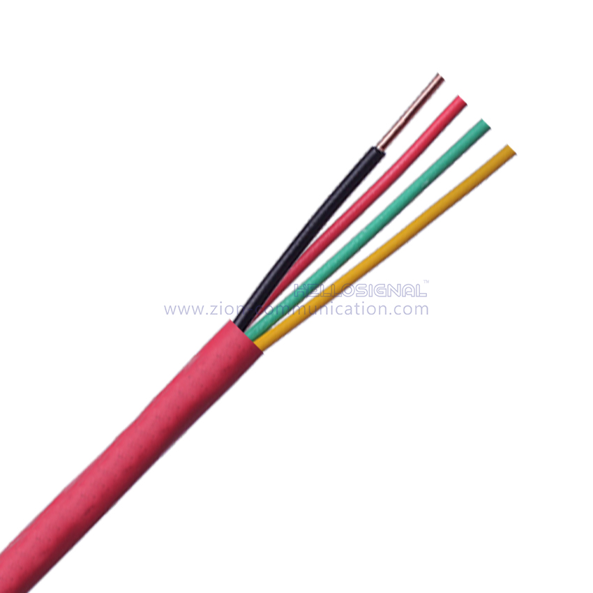 NO.7110047 14AWG 4C SOL FPLP-CL2P Fire Alarm Cables 