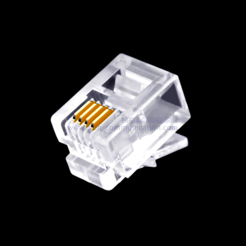 Cat3 6P4C RJ11 connector