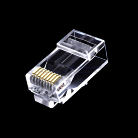 CAT6 UTP Pass Through RJ45 Connector