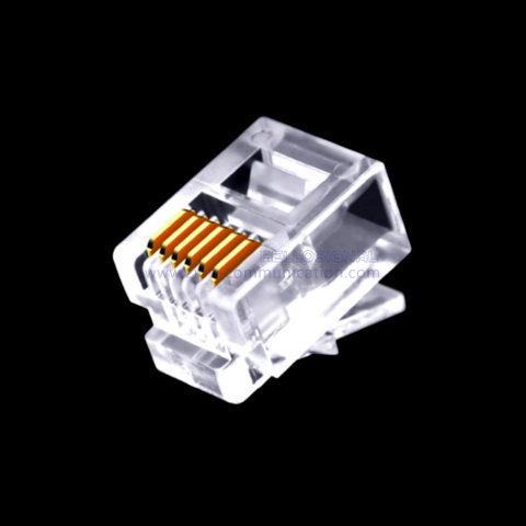 Cat3 6P6C RJ11 connector