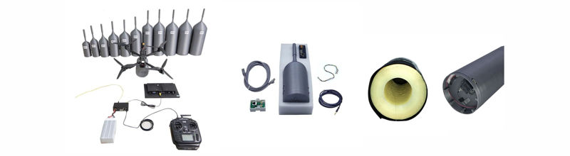 Inner Winding FPV Drone Optical Fiber Release Kit 1–60KM Inner Winding FPV Drone Optical Fiber Release Kit 1–60KM