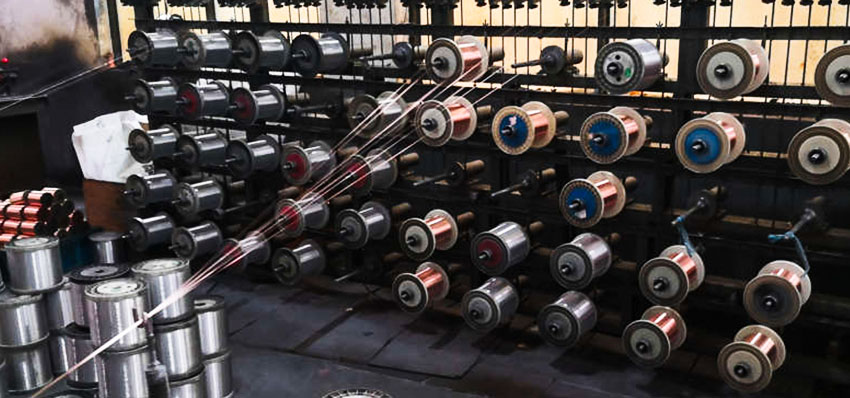 copper wire bunch process