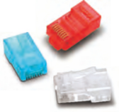 Cat.5e Plug 8P8C 3U-50U Unshielded1. Cat.5e Plug 8P8C 3U-50U Unshielded1.