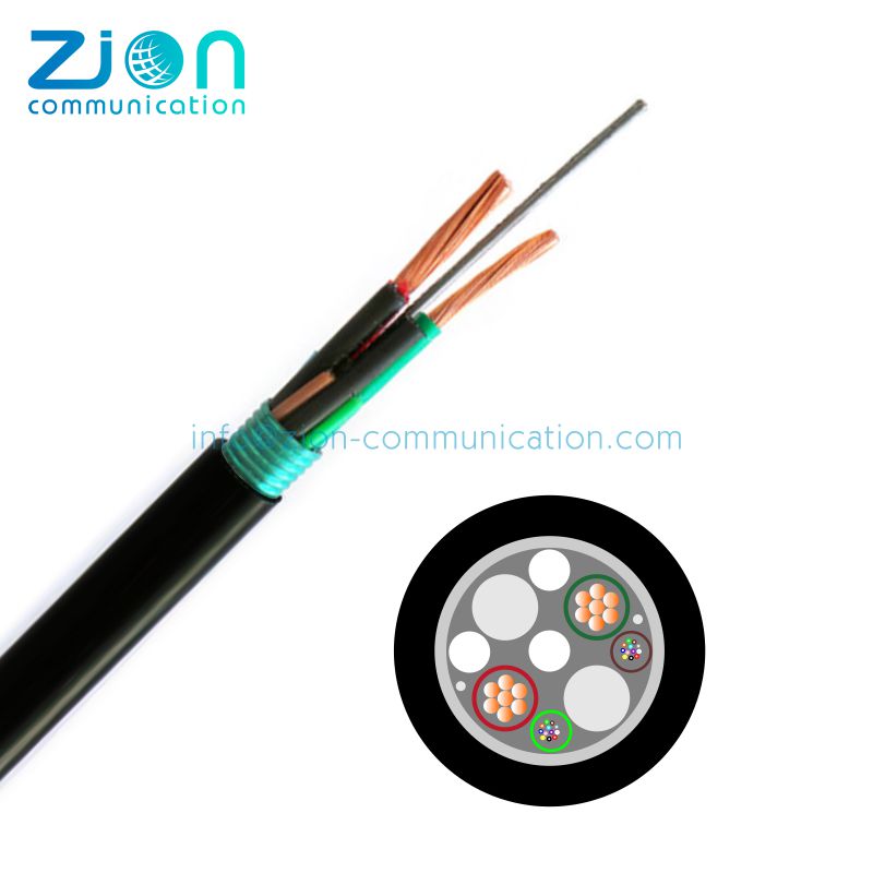 GDTS PSP Armored Hybrid Optical Fiber and Electrical Cable 