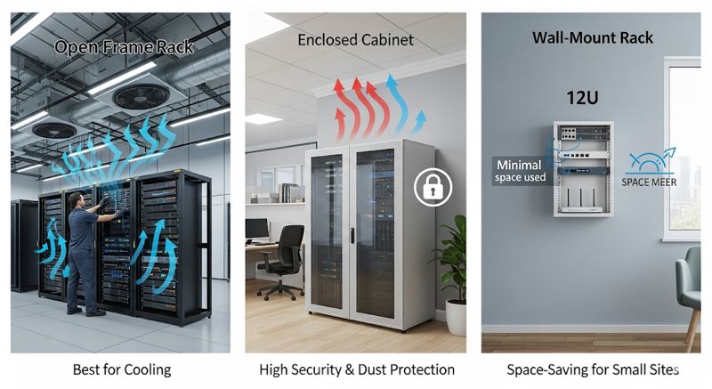 Types of Server Racks Types of Server Racks