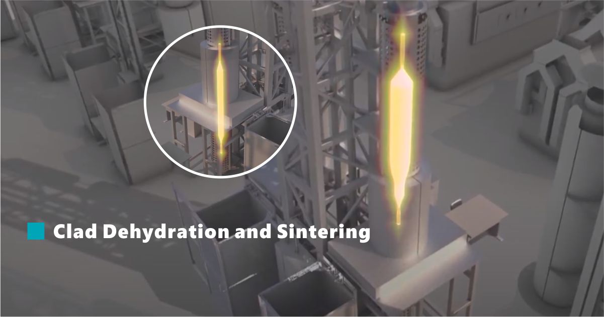 Clad Dehydration and Sintering