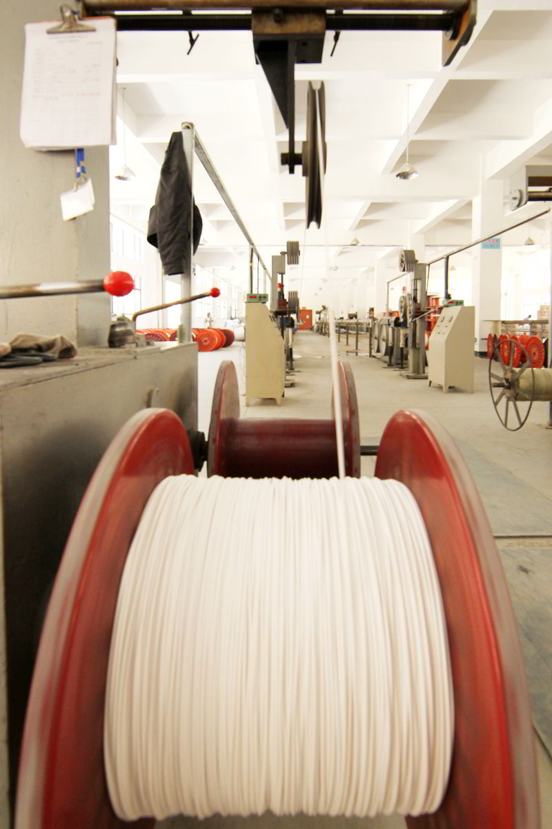 Coaxial cable with sheathing