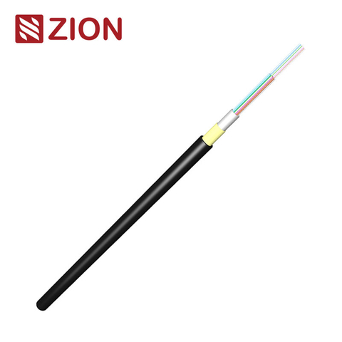 GYAXZY Uni-tube Non-metallic Aramid Armored LSZH Fire Resistant Sheath Fiber Optic Cable