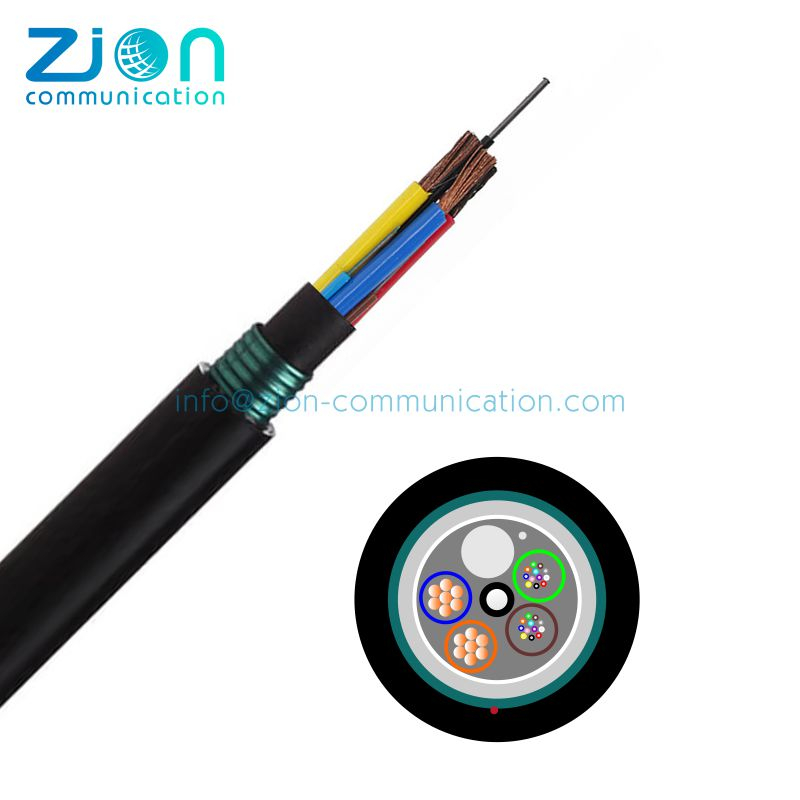 GDTA53 Double Sheath APL PSP Armored Hybrid Optical Fiber and Electrical Cable 