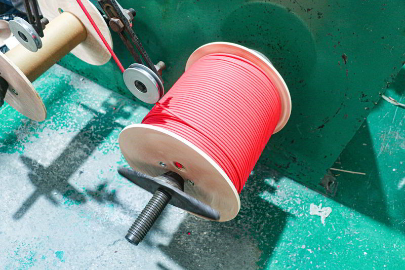 Fire alarm cable wooden drum packing