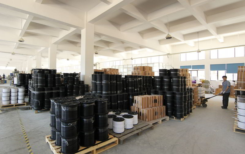 Coaxial cable packing