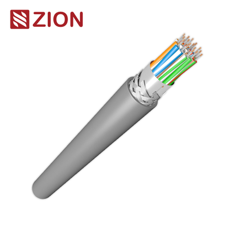 RS485/232 Cable, 28AWG 8PR, Foil+Braid, PVC, 120Ω