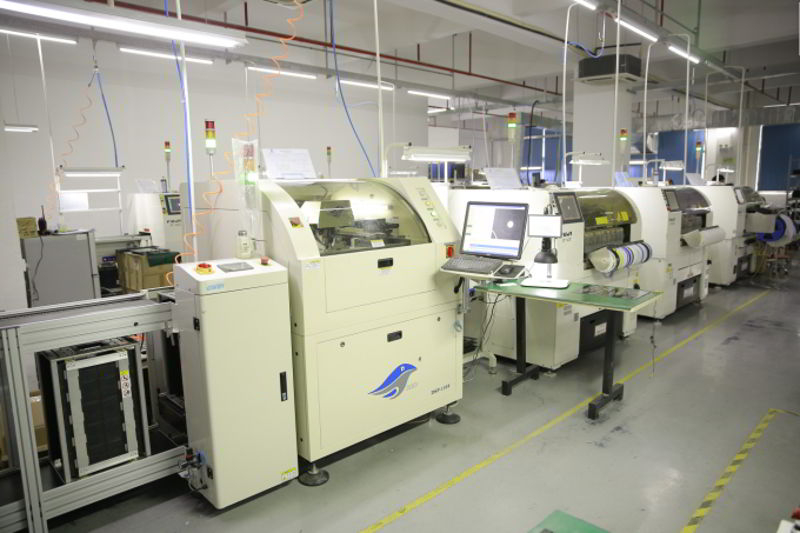 Patch cord testing department