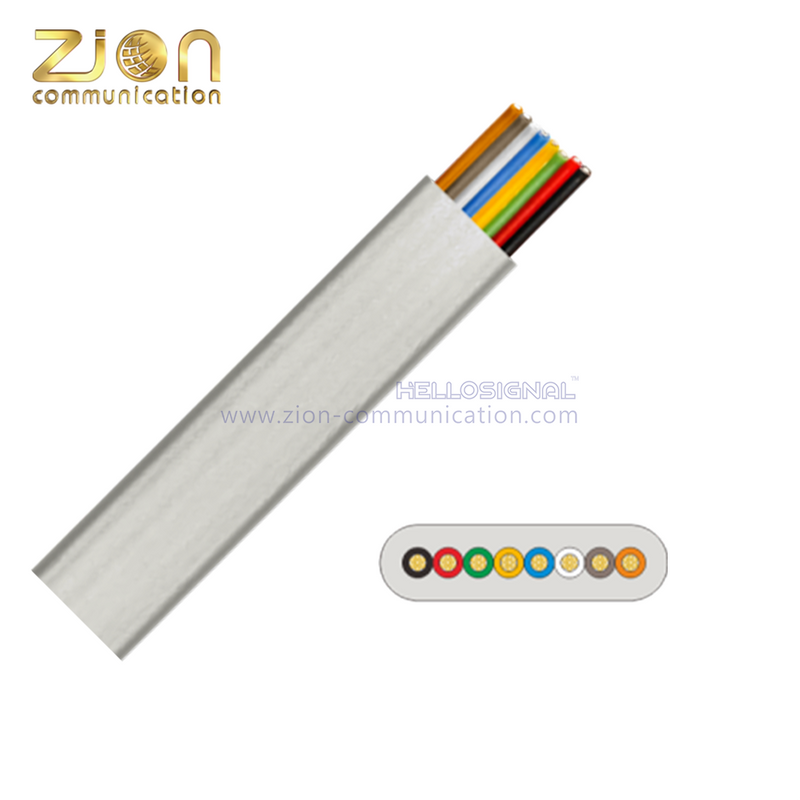 8 Way Flat Telephone Cable (8WFTC28OFC)