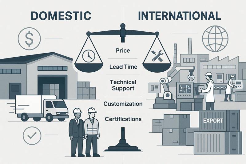 Domestic vs. International Suppliers