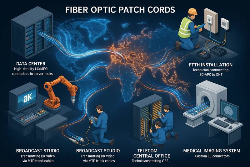 Fiber Optic Patch Cord Selection Table by Application Scenario3