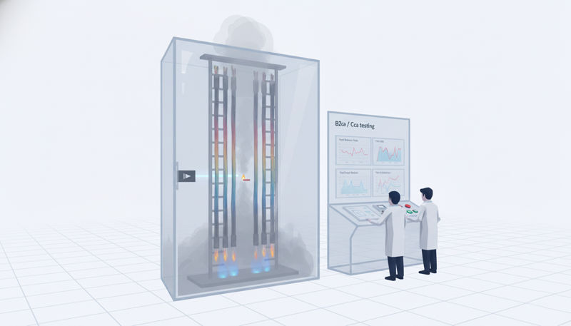 EN 50399 – Fire Propagation & Heat Release