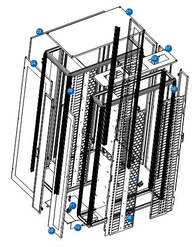 IDC01 server cabinet1 IDC01 server cabinet1