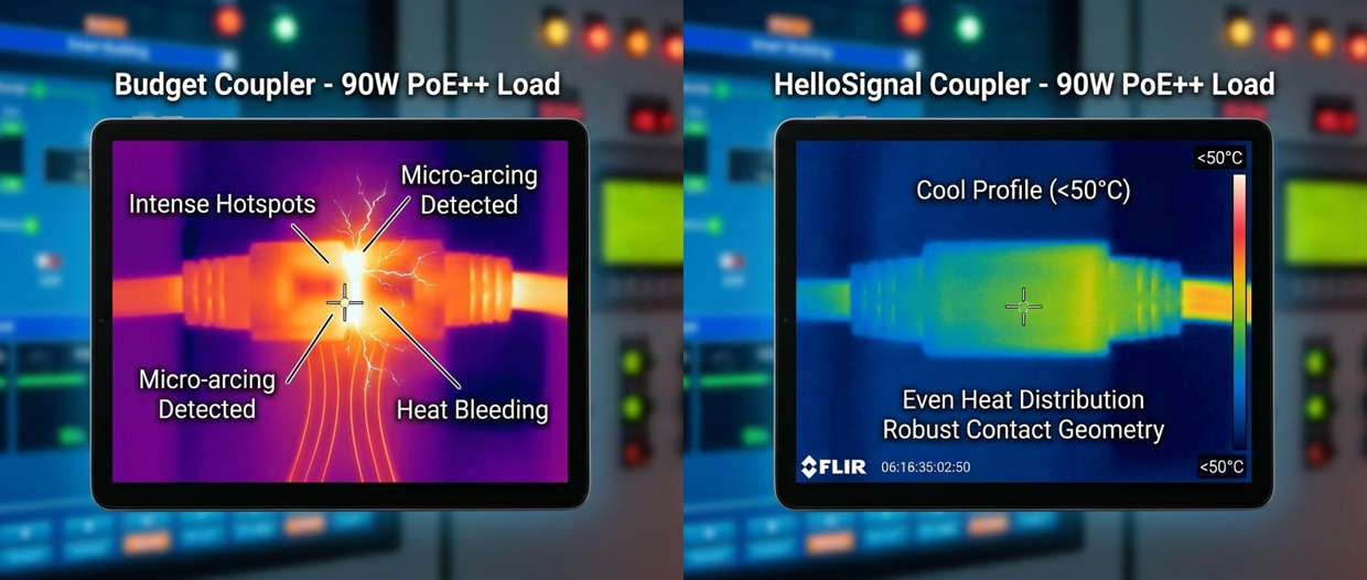 PoE++ Power, Thermal Behaviour & Hot-Swap Safety PoE++ Power, Thermal Behaviour & Hot-Swap Safety