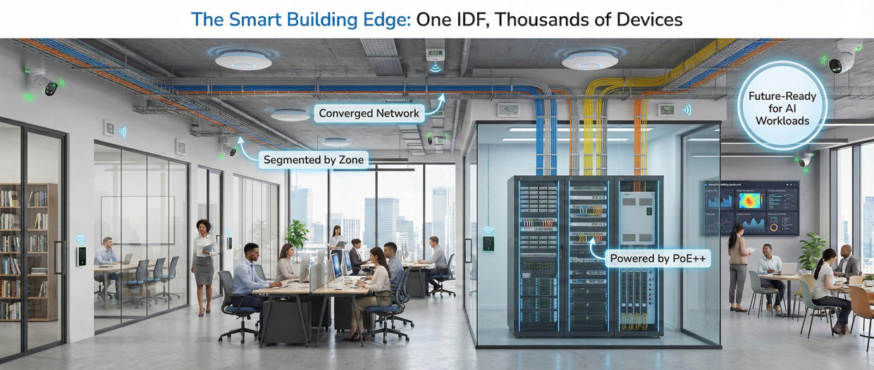 The Smart Building Edge One IDF, Thousands of Devices The Smart Building Edge One IDF, Thousands of Devices
