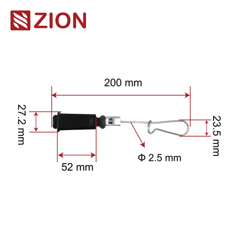 FTTH combination flat cable drop clamp FTTH combination clamp ZCSPC-03