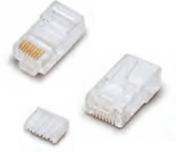 Cat.6 Plug 8P8C 3U-50U Unshielded. Cat.6 Plug 8P8C 3U-50U Unshielded.