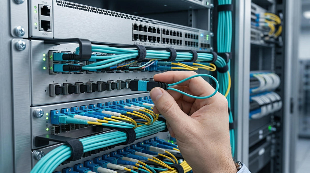 How MPO Loopback Module Works How MPO Loopback Module Works