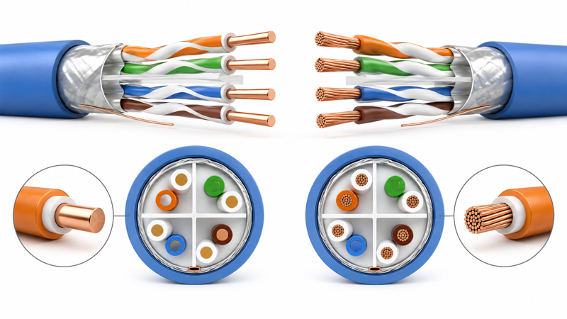 Solid and Stranded Copper Conductor Concept