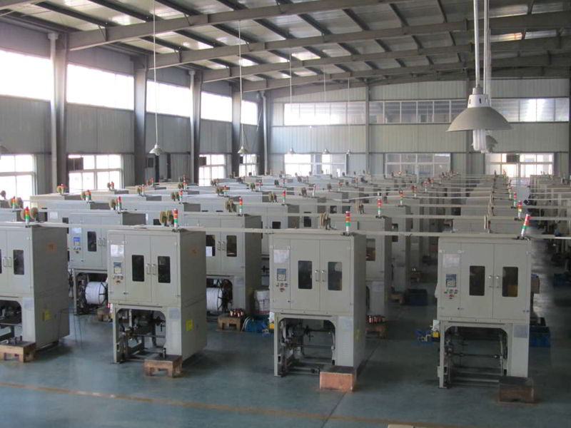 Ethernet cable twisted pair production lines