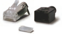 Cat.5e Plug 8P8C 3U-50U shielded Cat.5e Plug 8P8C 3U-50U shielded
