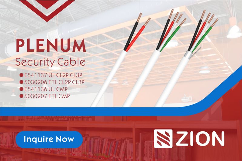 Plenum Control and Power-Limited Cable