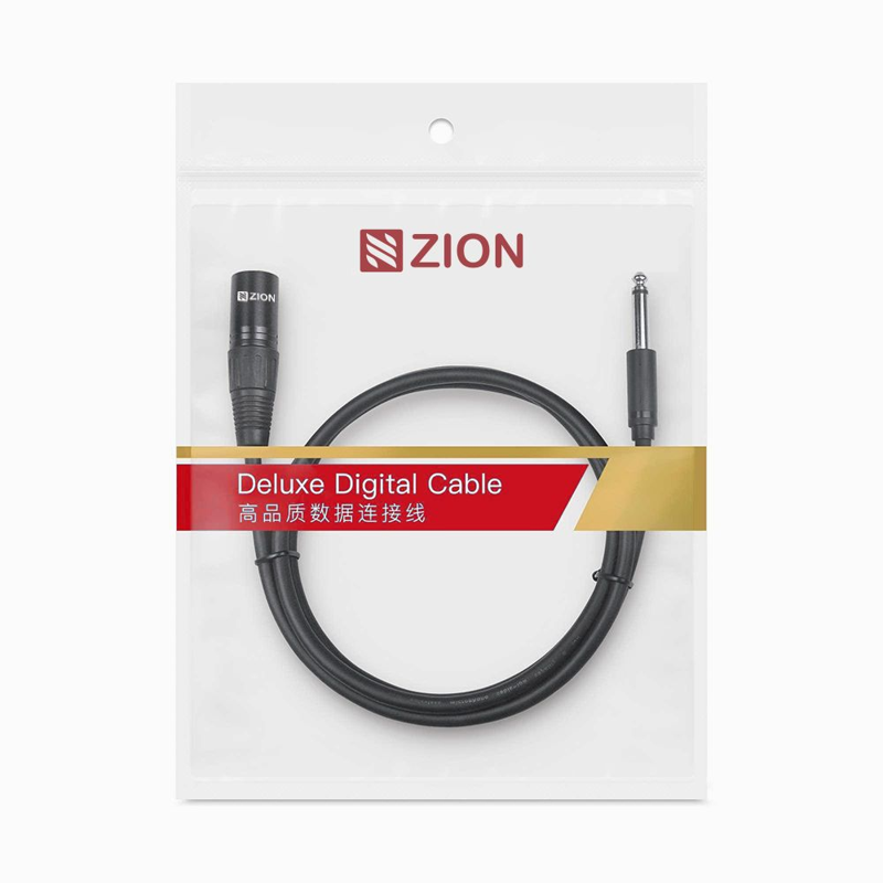 C108-6.5mm Mono to XLR Male Audio XLR Cable packing C108-6.5mm Mono to XLR Male Audio XLR Cable packing