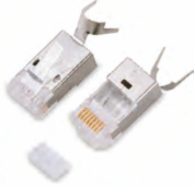 CAT6A Plug 8P8C 50U shieled CAT6A Plug 8P8C 50U shieled