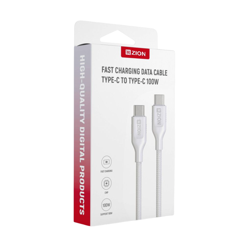 D122 100W PD Fast Charging Data Cable Compatible with Type C packing D122 100W PD Fast Charging Data Cable Compatible with Type C packing