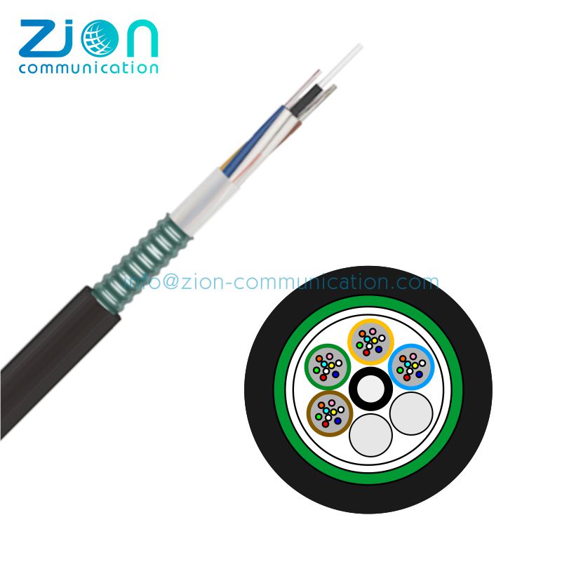 GYFS PSP Armored Stranded Loose Tube Optical Fiber Cable