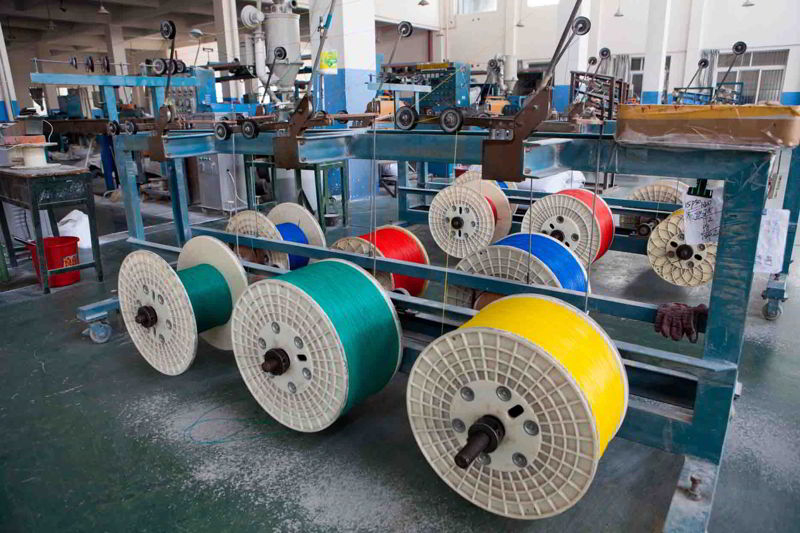 Twisted pair cable insulation process